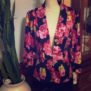 ELLE Bquet Grnm 3/4 blazer, NWT